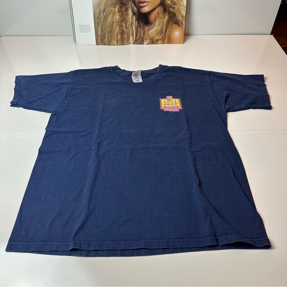 Vintage 90s Fruit of the Loom Heavy Tee 100% Cotton ChristianBible Verse Graphic